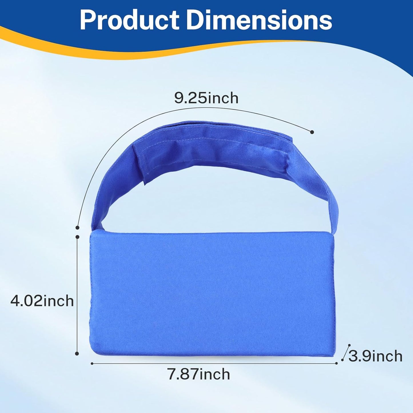 Arm Support Pillow with Gel Pack, Wedge Elevation Pillow for Wrist Elbow Rest, Memory Foam Contoured Arm Cushion for Bed Sleeping