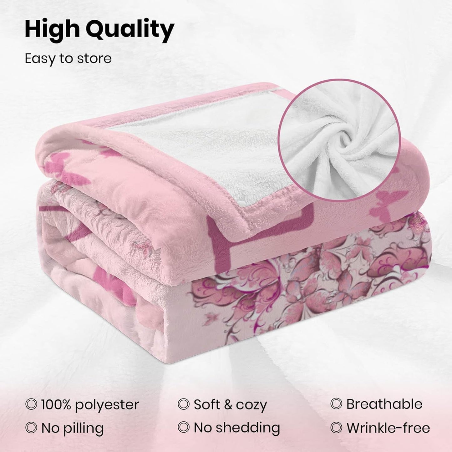 10 Year Old Girl Birthday Gifts, 10th Birthday Decorations for Girl, Best Double Digits Birthday Gifts for 10 Year Old Girls, Teen Girl Gifts Throw Blankets 50"X60"