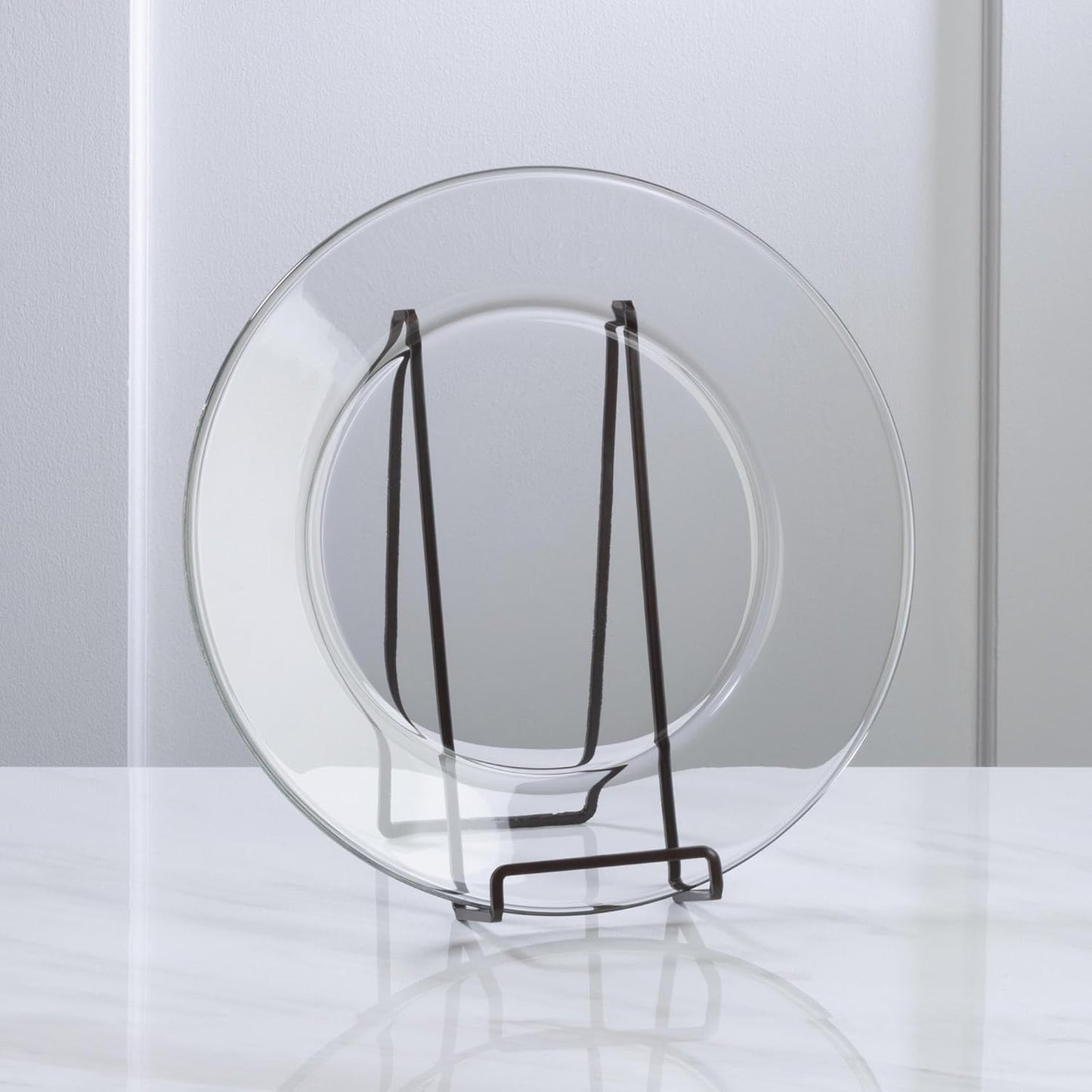 TRIPAR International 10" Square Wire Stand - Mahogany