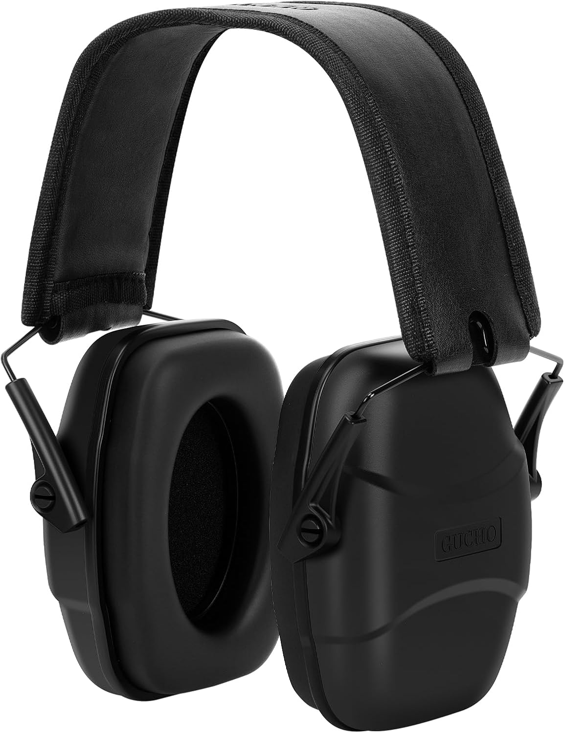 GUCHO 34 dB NRR Noise Reduction Safety Shooting Ear Muffs,Hearing Protection Ear Muffs,Shooting Range Ear Protection for Hunting Mowing