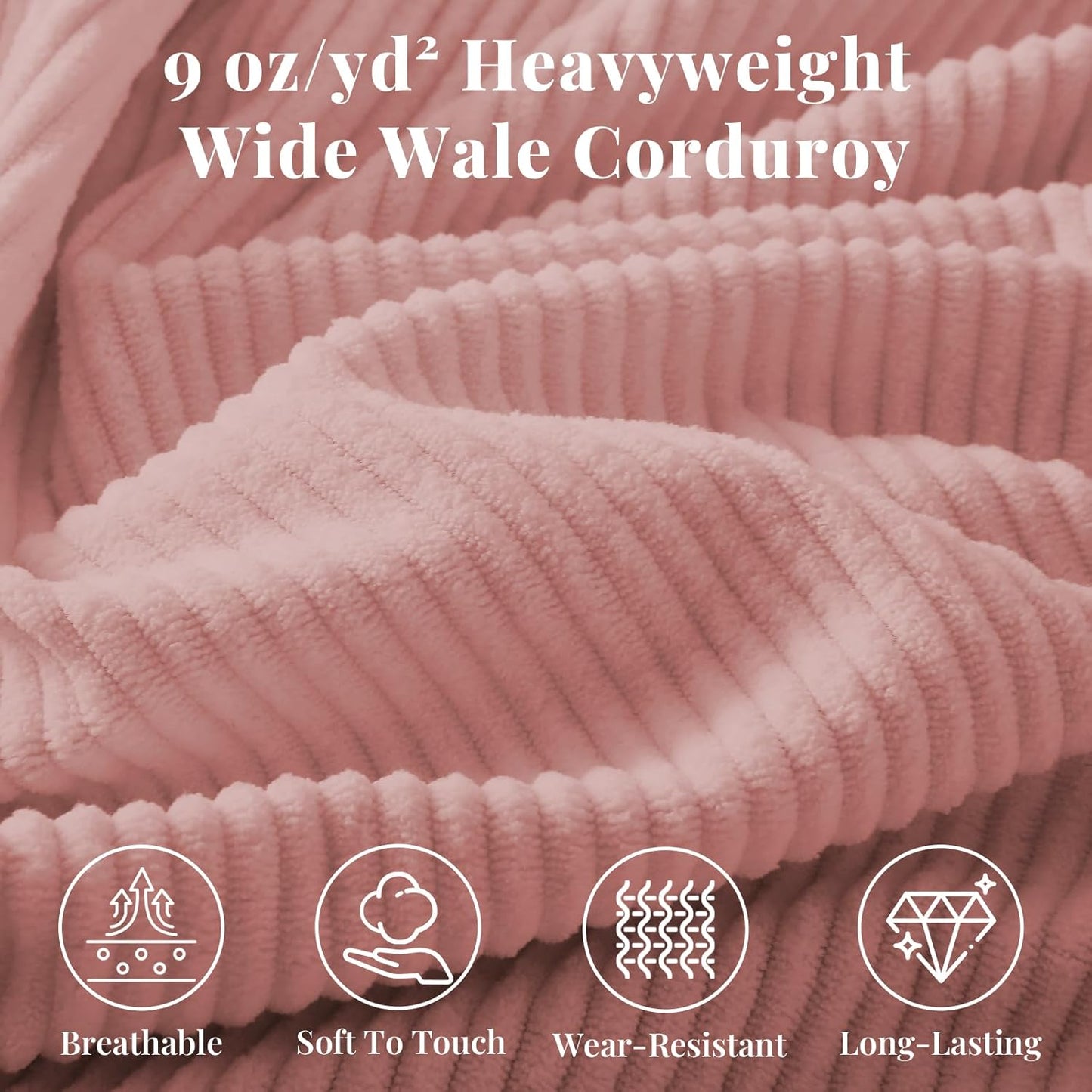 Sasttie Headboard Pillow Full, Wedge Pillow Headboard for Bed Sitting Up, Back Support Pillows for Reading, Sitting or Working with Detachable 2 Pack Neck Bloster Pillows, Pink