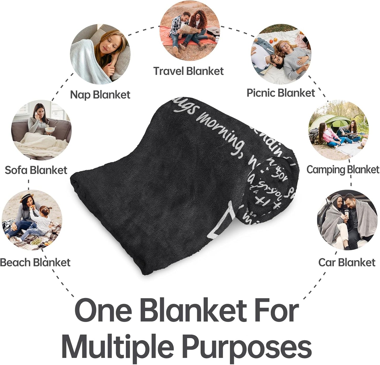 SteadStyle Memorial Gifts for Loss of Dad, Soft Flannel Memorial Blanket, Sympathy Gifts for Loss of Father, Bereavement Gift Idea, Grief Condolences Sorry for Your Loss for Dad - 50 x 60 inches