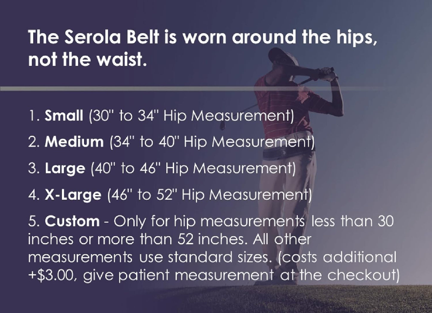 Serola Sacroiliac Belt for SI Joint Dysfunction – (Large fits 40” to 45”) Lower Back, Pelvic & Hip Support brace for Women & Men, Non-Slip, Adjustable & Breathable Brace
