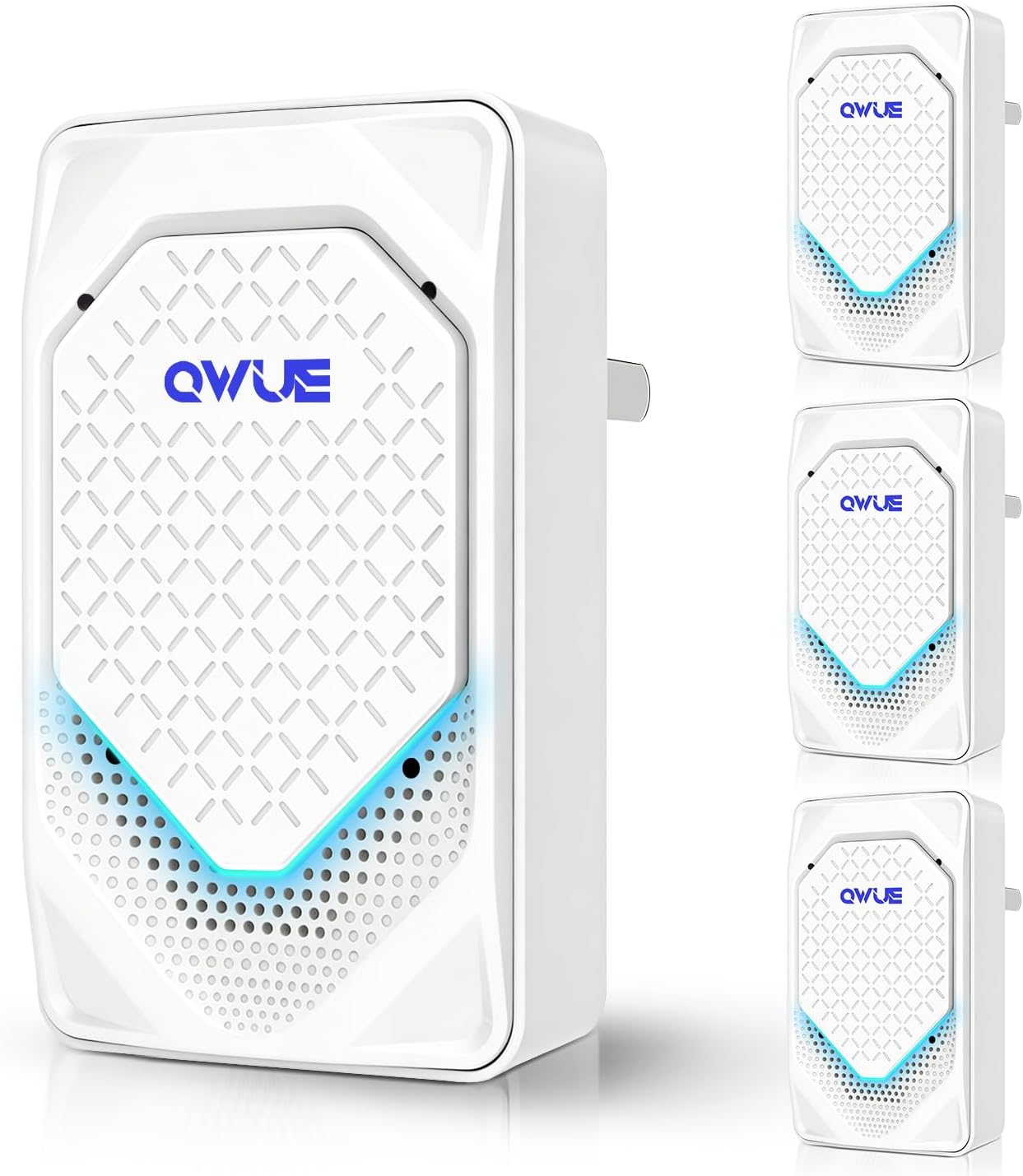 4Pack Plug in Air Ionizer, Negative Ion Air Purifier Plug In, Mini Filterless Air Freshener Quiet Air Cleaner Portable Air Purifiers Odors Smoke for Home Office, Bedroom, Bathroom