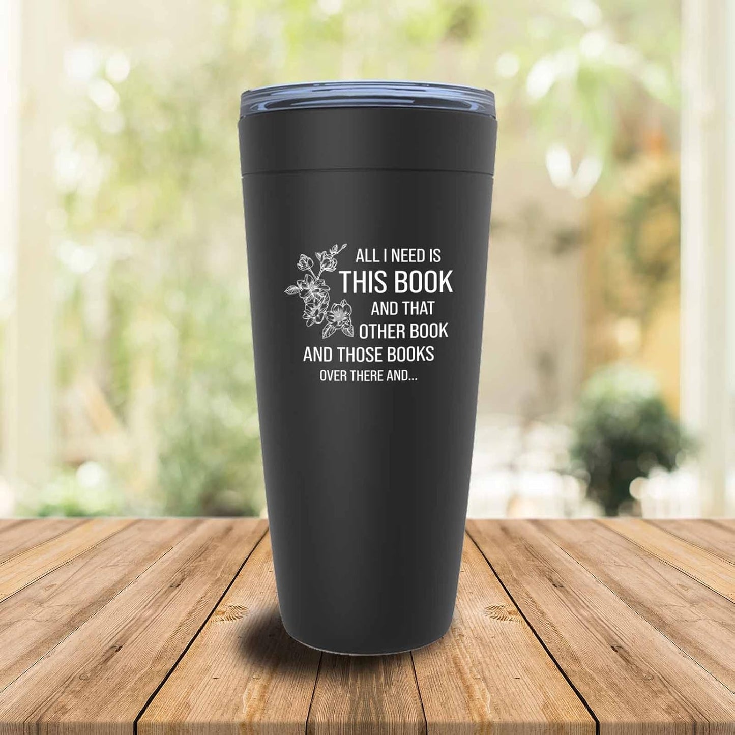 Book lovers Black Edition Viking Tumbler 20oz - I Need This Book - Author Writer Library Editor Introvert Lovers Cat Chill Relax Bookworm Reading