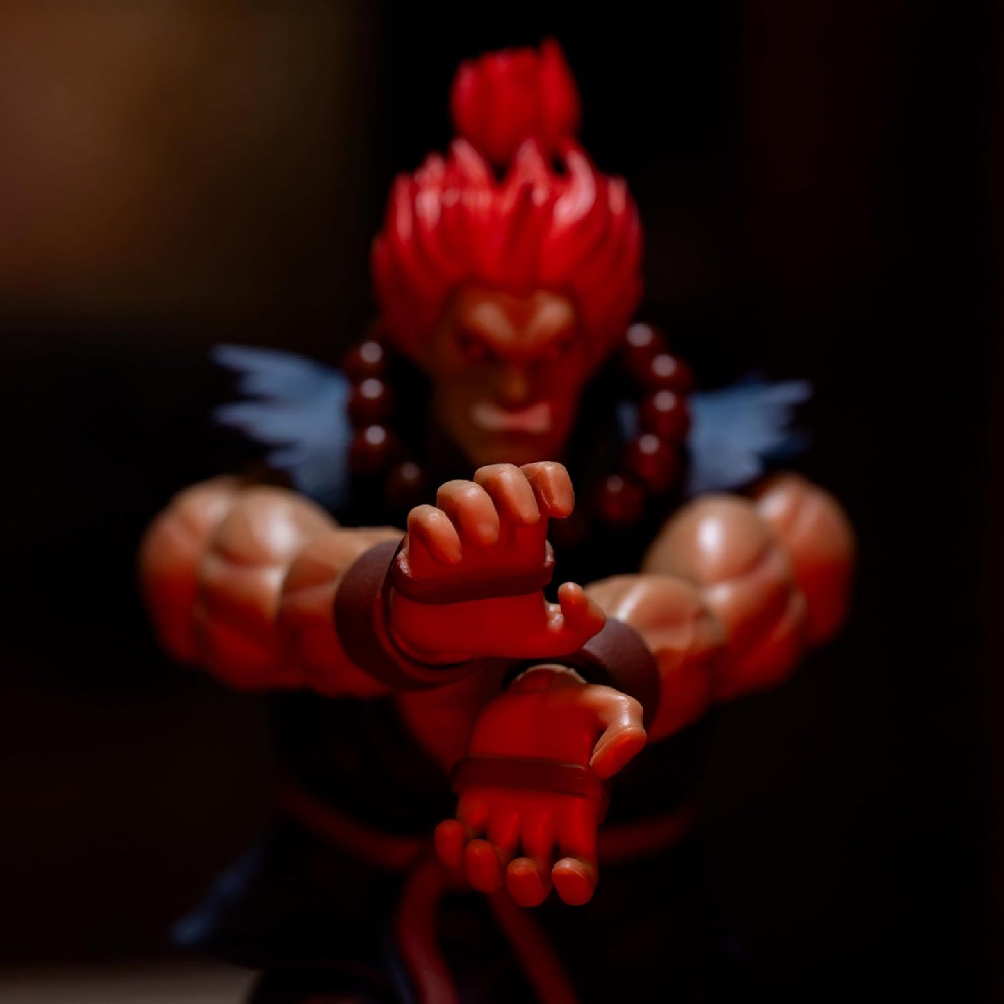 Jada Street Fighter II Akuma – 1:12 Scale Action Figure Toys – Premium Articulation & Accessories – Collector’s Display or Kids Play – Ages 13+