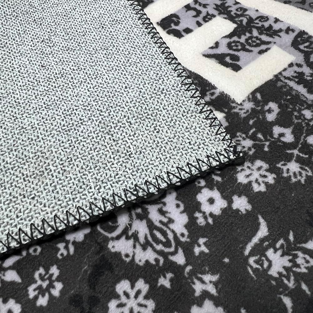 KEEP OFF Rug - Cashew Flower Classic Paisley Cashmere Large Area Rug - Hypebeast Home Decor Carpet - 6.6 * 9.8ft (2 * 3m) Living Room/Villa Room/Executive Home Office - Artistic Premium Floor Mat
