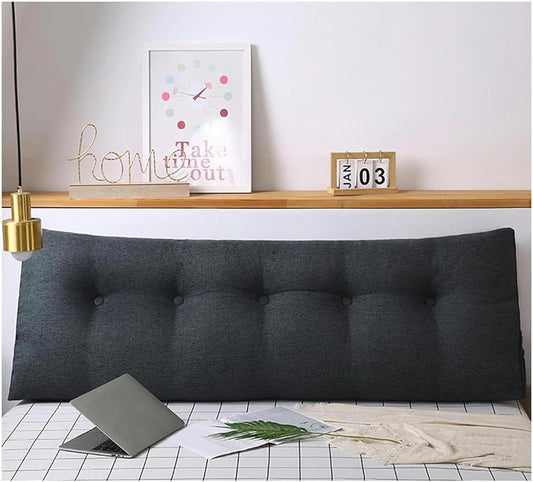 Triangular Headboard Pillow – Bed Reading Cushion & Backrest Support, Lumbar Pillow for Daybed, Sofa & Chair – Ultimate Comfort & Relaxation Essential