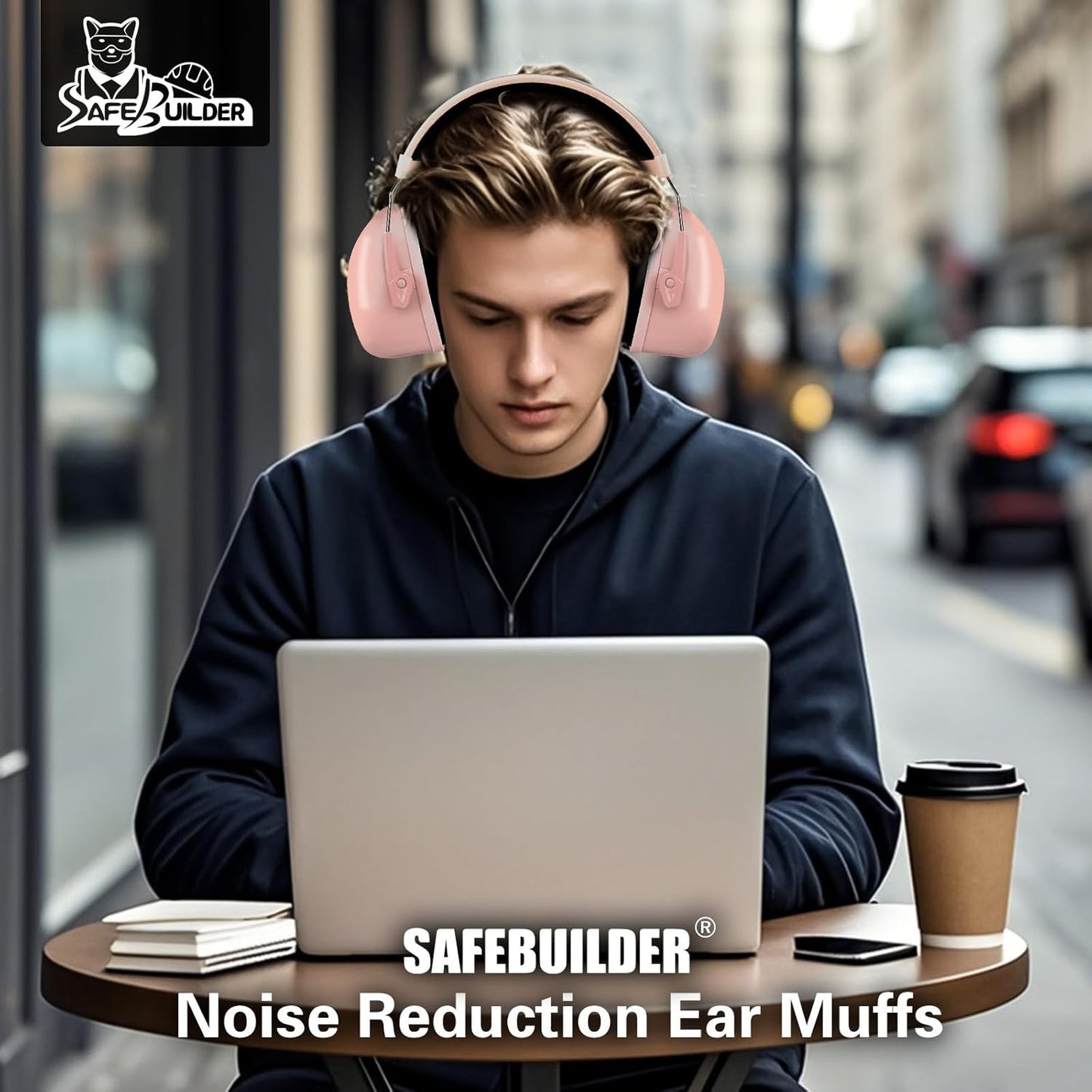 Ear Protection Ear muffs Noise Reduction NRR 28dB Adjustable Hearing Protection for Working Mowing SK-06P