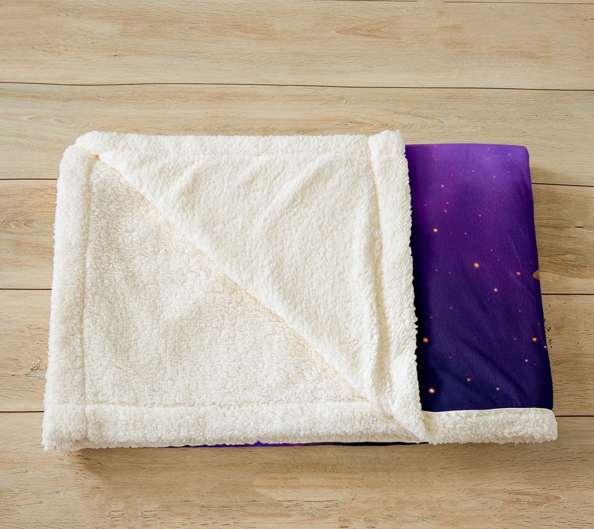 Cute Sloth Plush Blanket 3D Funny Animal Galaxy Fleece Blanket Chic Purple Blue Starry Sky Sherpa Throw Blanket for Bed Sofa Couch Outer Space Sleeping Sloth Fuzzy Blanket Room Decor Twin 60"x80"