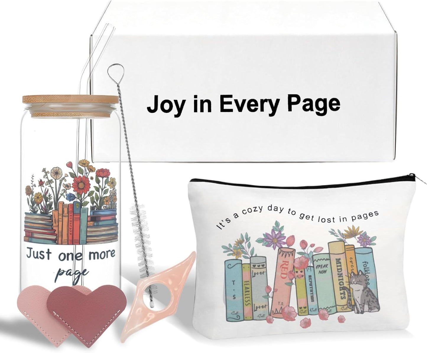Book Lover Gifts for Women,Bookish Gifts Readers,Book Club Gift for Women, Reading Accessories for Readers and Bookworms, Birthday Present for Librarians, Teachers