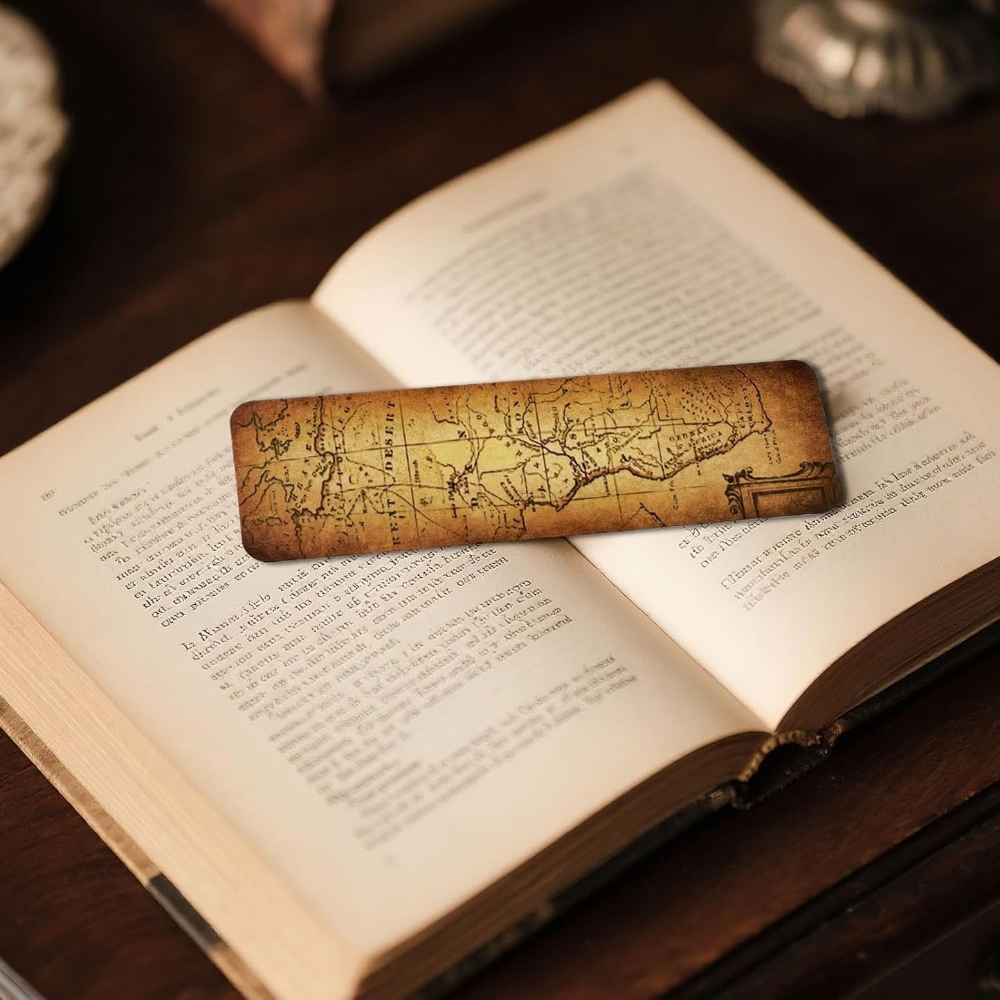 30 PCS Vintage Map Bookmarks,Cardboard Bookmarks for Men Women Book Lovers Students,Retro Paper Bookmark Reading Page Markers