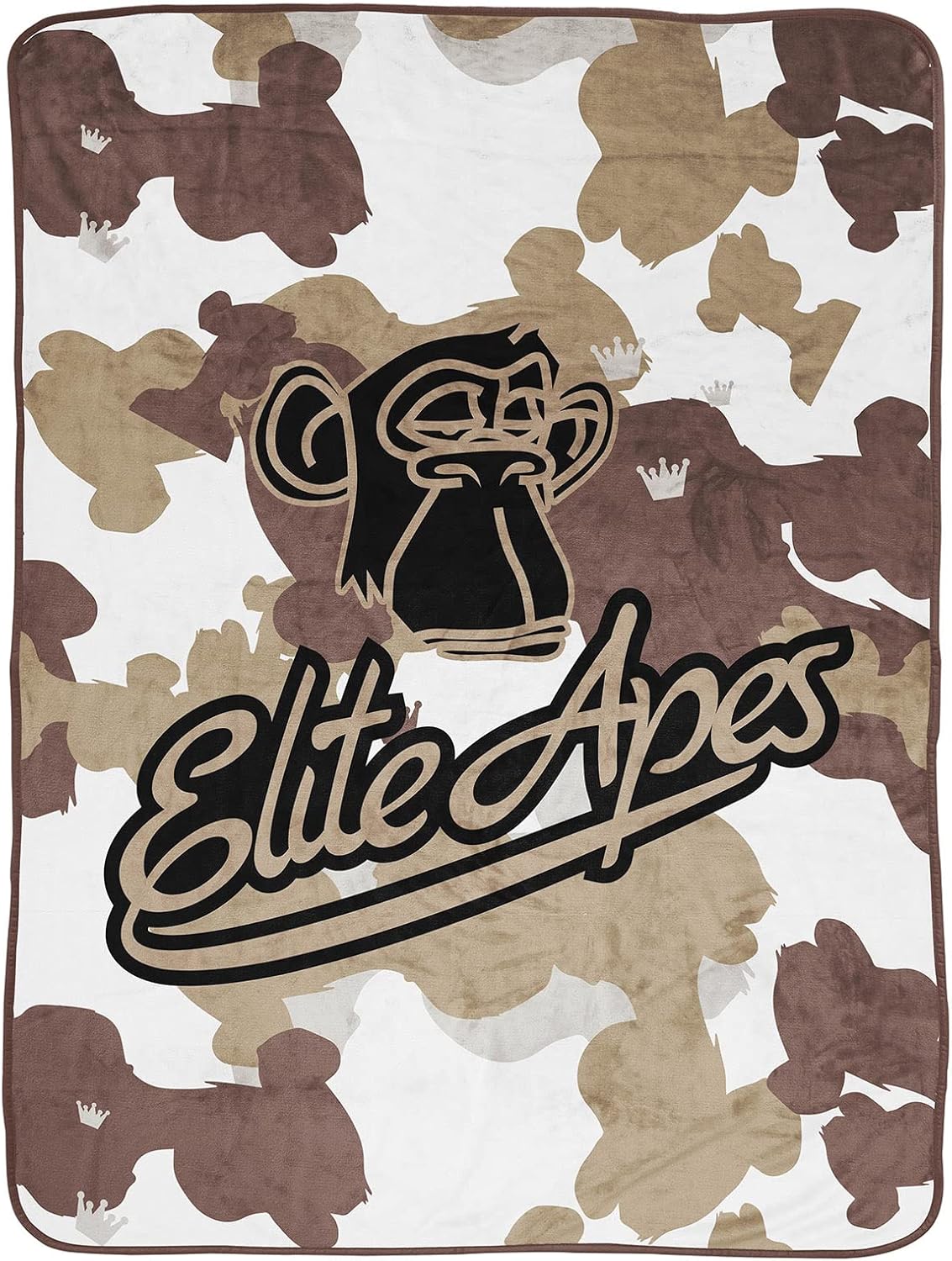 Jay Franco Elite Apes Urban Vibes Plush Throw Blanket -Measures 46 x 60 Inches - Fade Resistant Super Soft Fleece