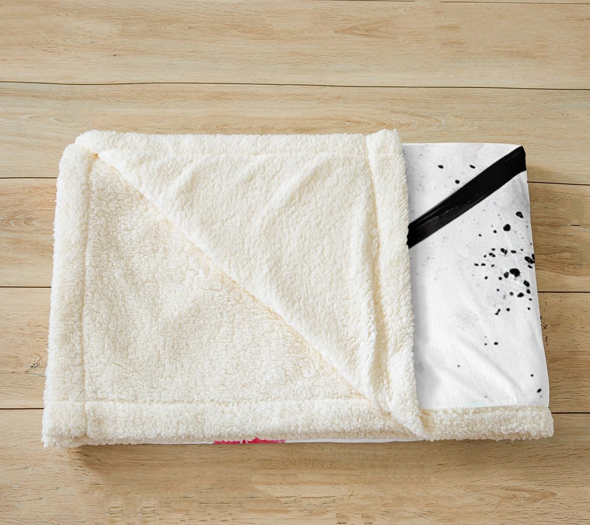 Feelyou Japanese Samurai Fleece Throw Blanket Twin 60"x80" Kids Cherry Blossoms Plush Blanket for Boys Girls Teens Red Sun Pattern Home Decor Sherpa Blanket Fuji Mountain Fuzzy Blanket