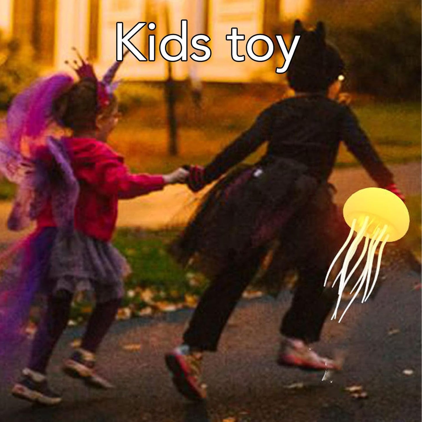Jellyfish Lamp, Jelly Fish Light Lamps, Voice Control Jellyfish Light with 9 Moving Tentacles, RGB Bedside Lighting Rechargeable Aquarium Cute Night Light