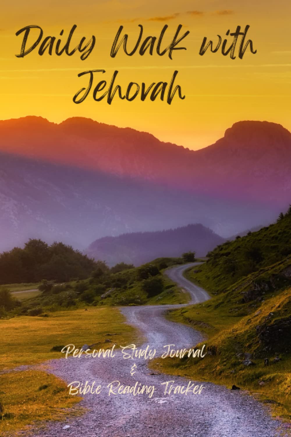Daily Walk with Jehovah Personal Study & Bible Reading Tracker JW Journal Notebook