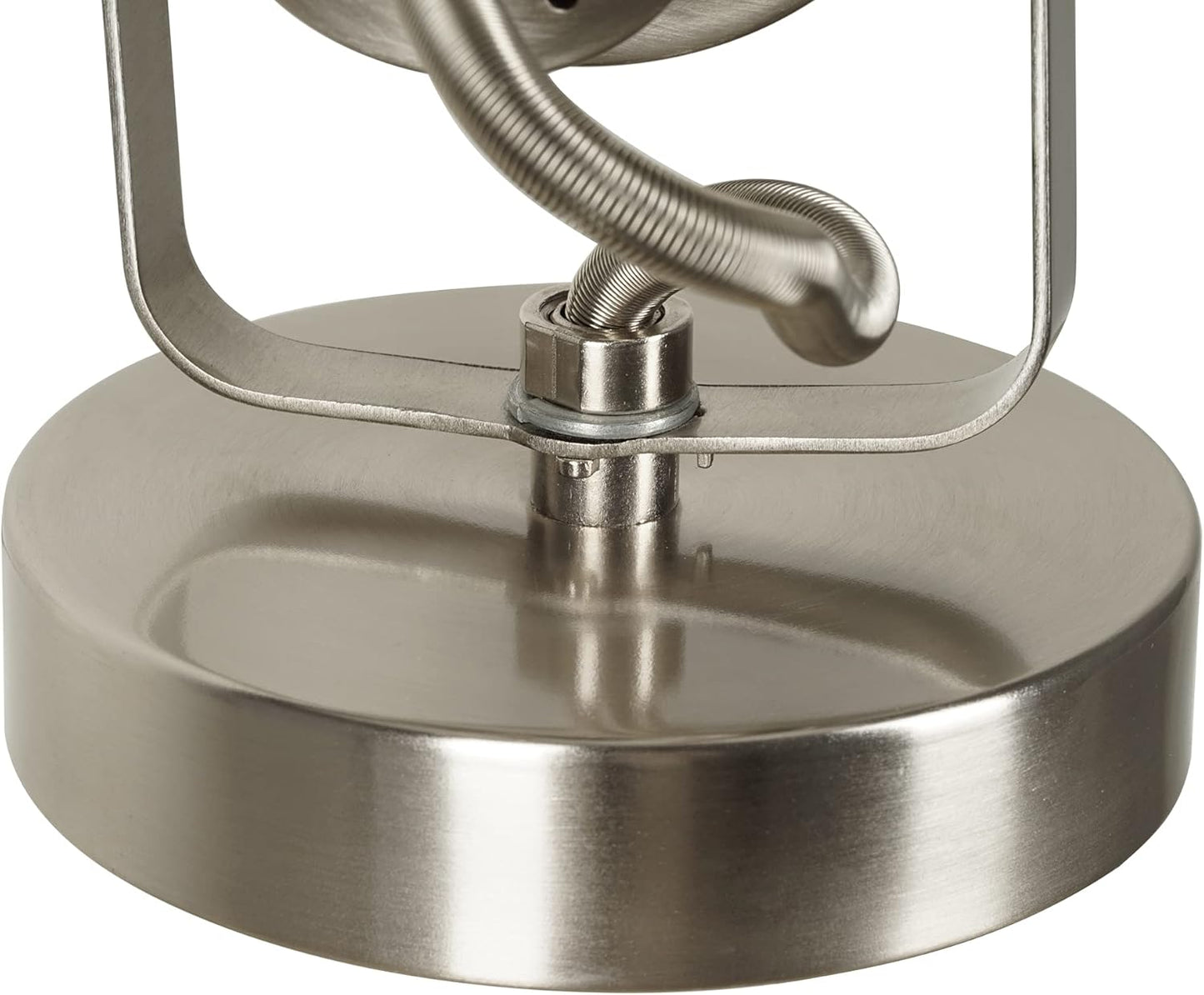 Catalina Lighting Modern Multipurpose Spotlight Desk or Wall Mount Accent Lamp, 6", Brushed Nickel, Pack of 1