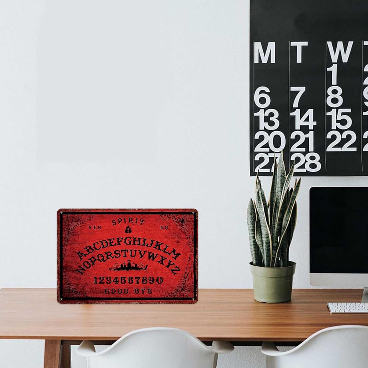 Read Sign Ghost Board Game Ouija Vintage Metal Tin Sign Book Signs Library Decor For Home Library Bookstore Coffee Shop Study Room Kids Room Classroom Wall Decor 8x12inch