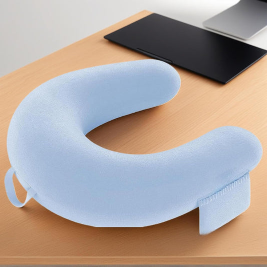 Reading Pillow - Ergonomic U Shape Cushion | Bed Chair Pillow | for Adults Elbow Rest Reduces Fatigue Desk Couch Floor Sofa Sitting Working Crocheting Writing