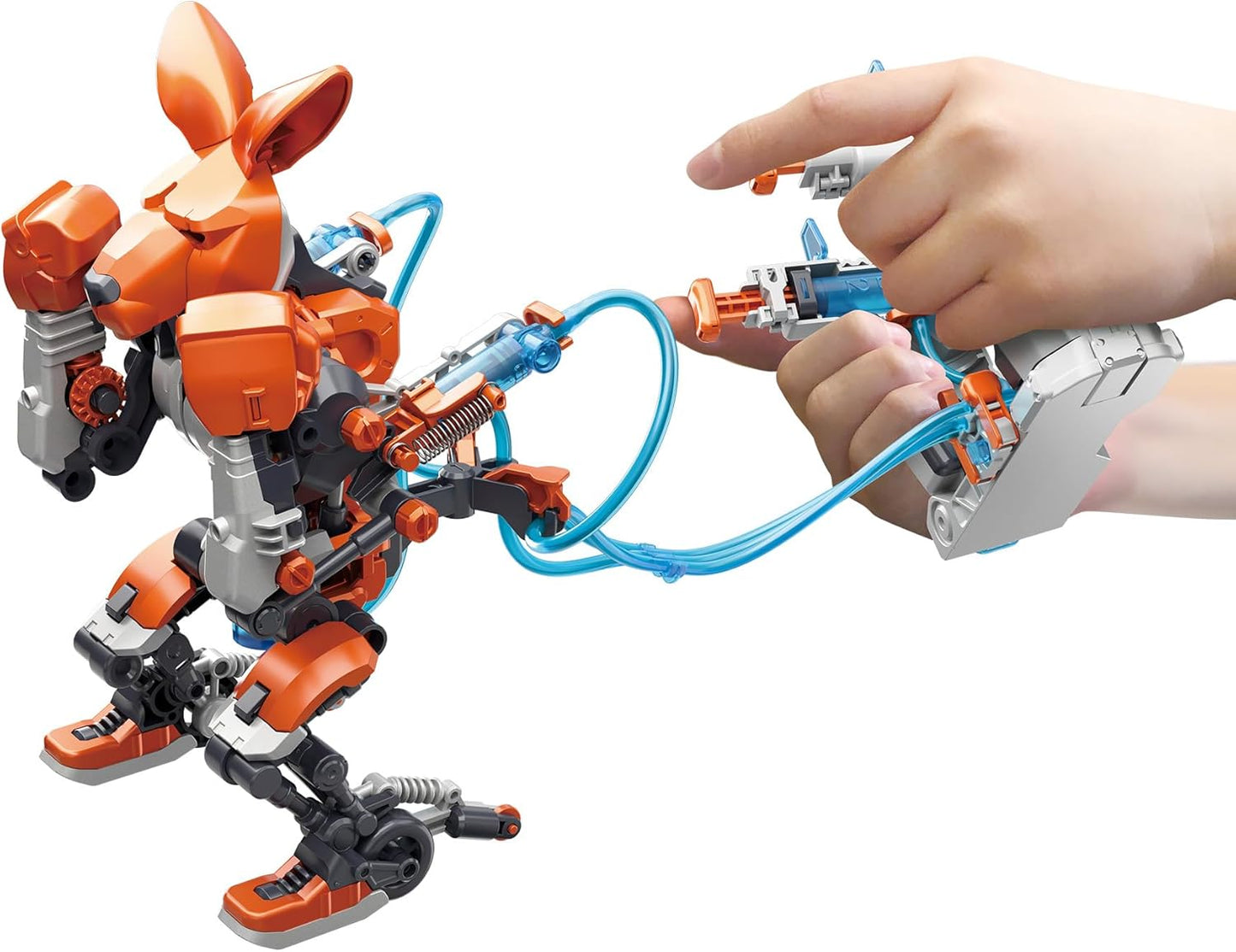 Thames & Kosmos Hydraulic Boxing Bots Building & Construction for Babies, White and Blue