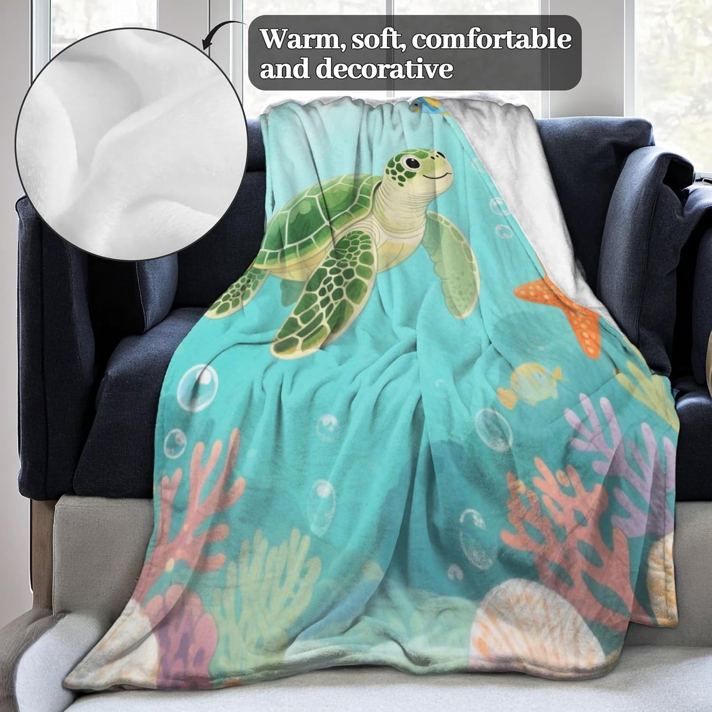 Book and Cat Shelf Fleece Blanket for Boys Girls Kids, Cozy Soft Library Reading Theme Blankets Gifts for Women, Adults, for Bedroom, Travel, Camping, Sofa, Room Decor 50x60 in