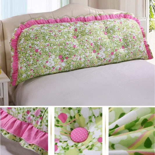 Headboard Bedside Cushion Pads Cloth Art Bed Cover Soft Case Sofa Large Back Multifunction Washable, 9 Colors (Color : 3#, Size : 180 × 55cm)