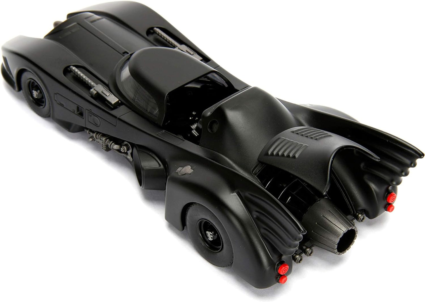 Jada Toys 1:24 1989 Batmobile Die-cast Car with 2.75" Batman Figure, Toys for Kids and Adults