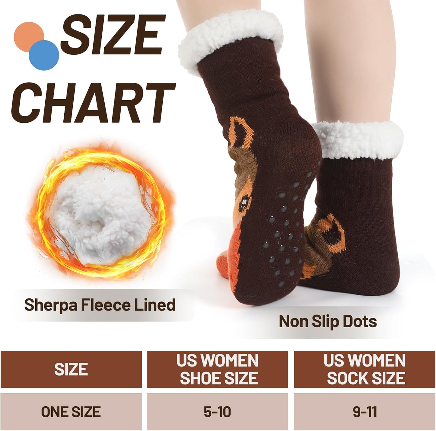 2 Pack Gifts Set for Women Thick Slipper Socks with Grippers Winter Fuzzy Plush Blanket Ultra-Soft Throw Fleece Lovers Gifts for Birthday Winter Valentines Day