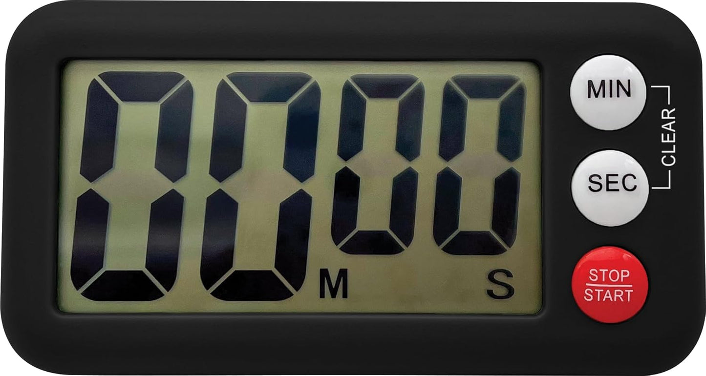 Teacher Created Resources Black Magnetic Digital Classroom Timer (TCR21041)