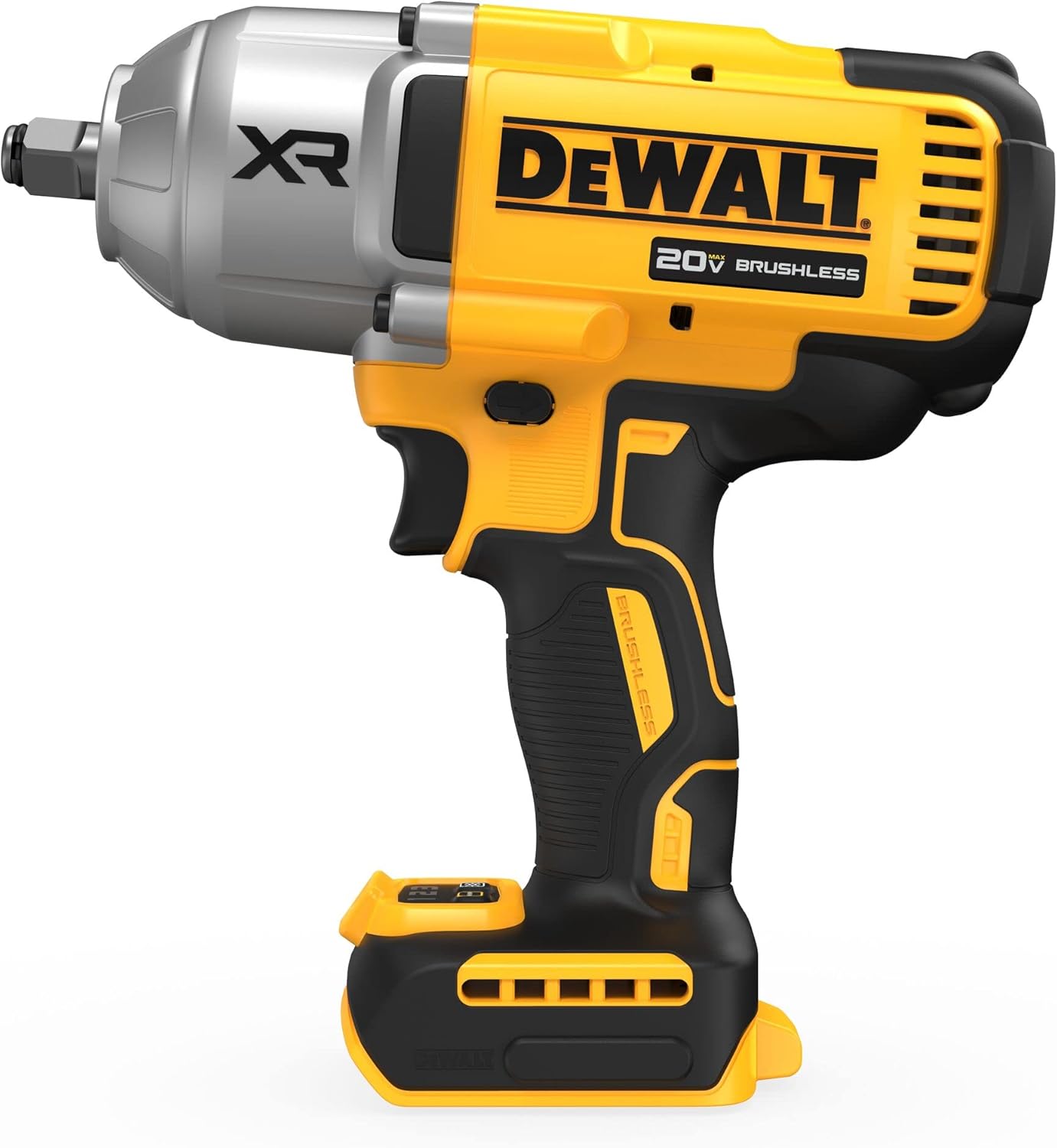 DEWALT 20V MAX Cordless Impact Wrench, 1/2 Impact Gun, 4-Speed High Torque with Hog Ring Anvil and LED Light, Brushless Motor, Precision Wrench, Tool Only (DCF900B)