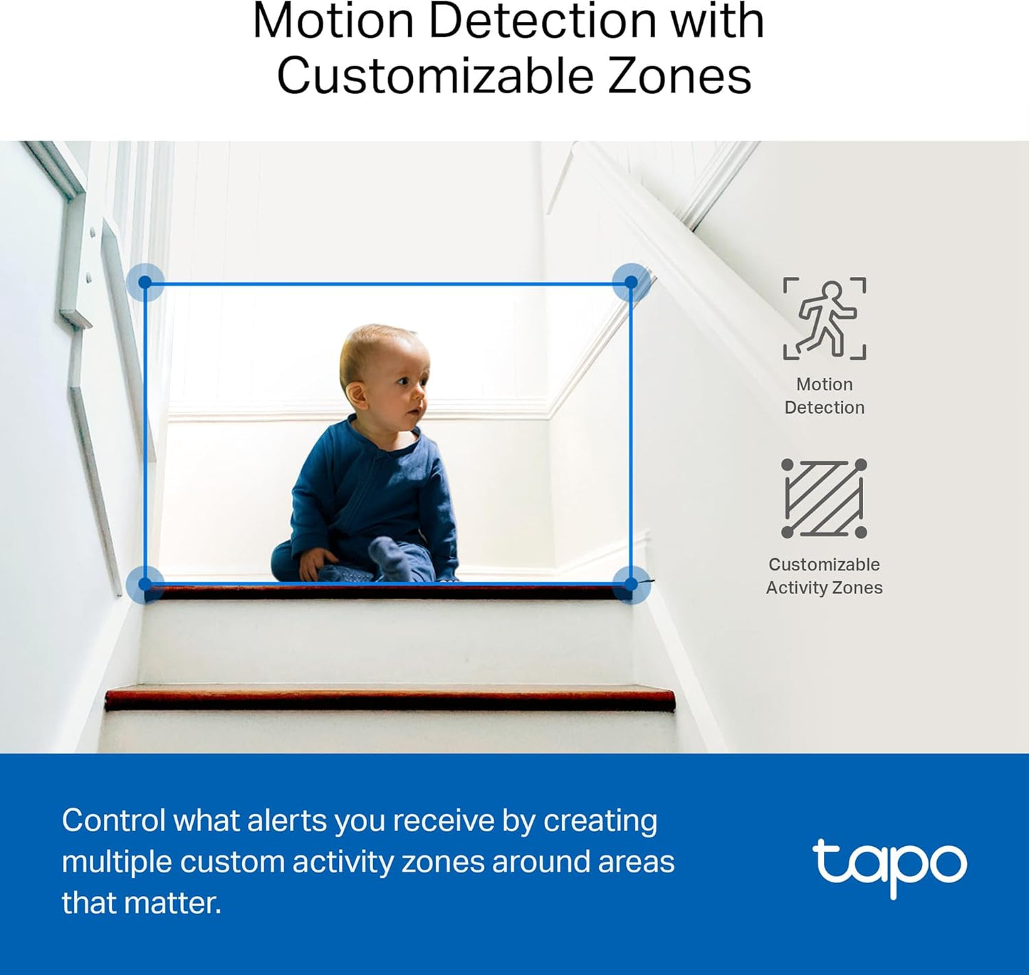 TP-Link Tapo 2K QHD Pan/Tilt Security Camera for Pet Camera, Baby Monitor, Motion Detection, Motion Tracking, 2-Way Audio, Night Vision, Cloud &SD Card Storage, Works w/Alexa & Google Home(Tapo C220)