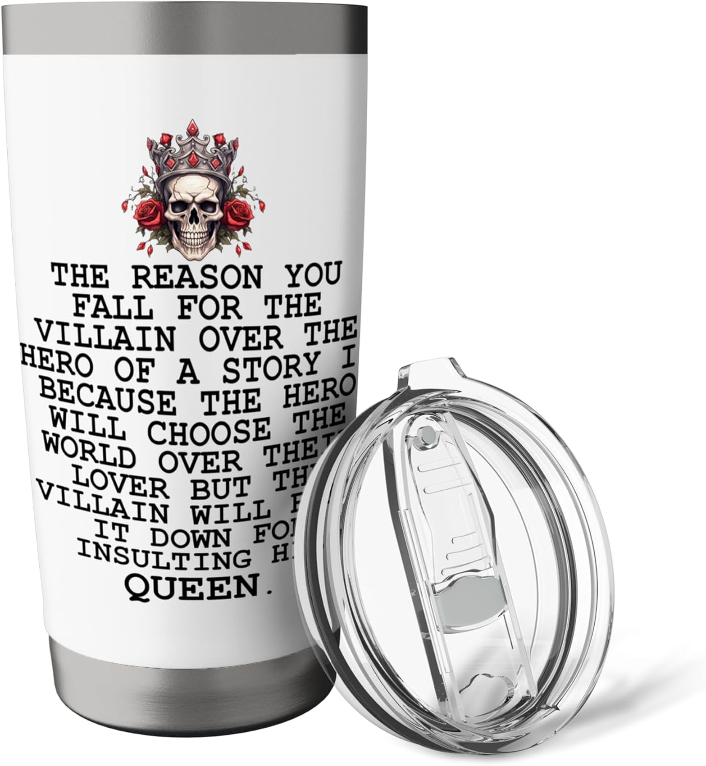 In My Villain Era Book Smutty Dark Romance Merch Smutt Books Stainless Steel Insulated Tumbler