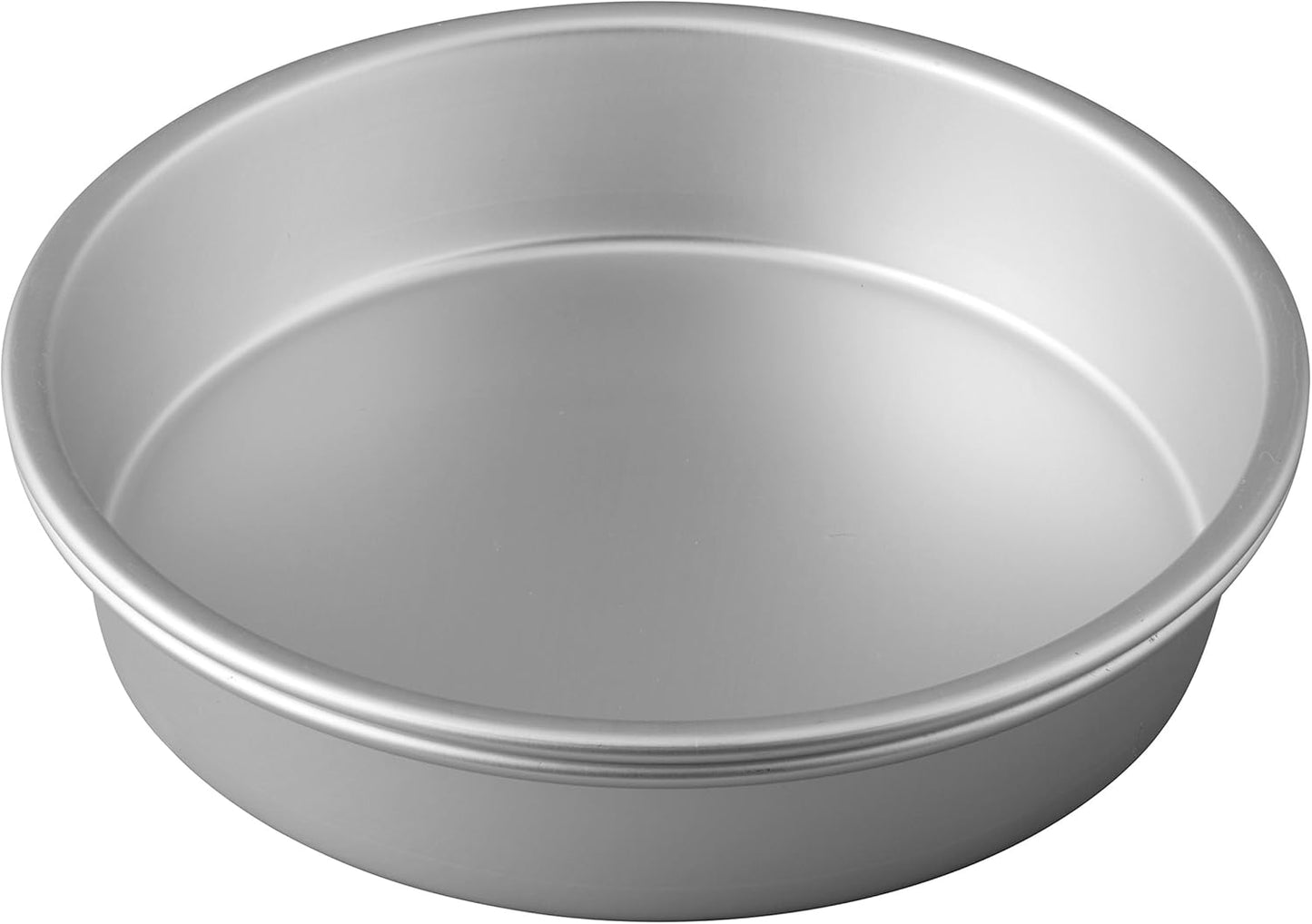 Wilton 2-Piece 9 x 2 Inch Round Cake Baking Pan Set, Even Heating Aluminum Bakeware for Tiered & Layered Cakes, Made without PFAS, Packaging May Vary
