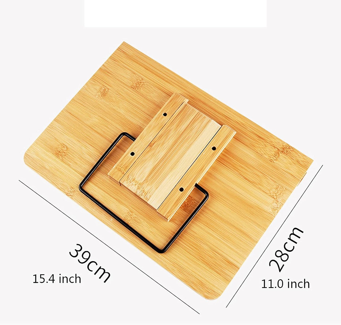 Book Stands and Holders for Reading Foldable Book Stand with Adjustable Height Reading Stands Portable Book Holder Tray for Tablet Laptop Cell Phone Recipe Textbook for Kitchen and Office ( )