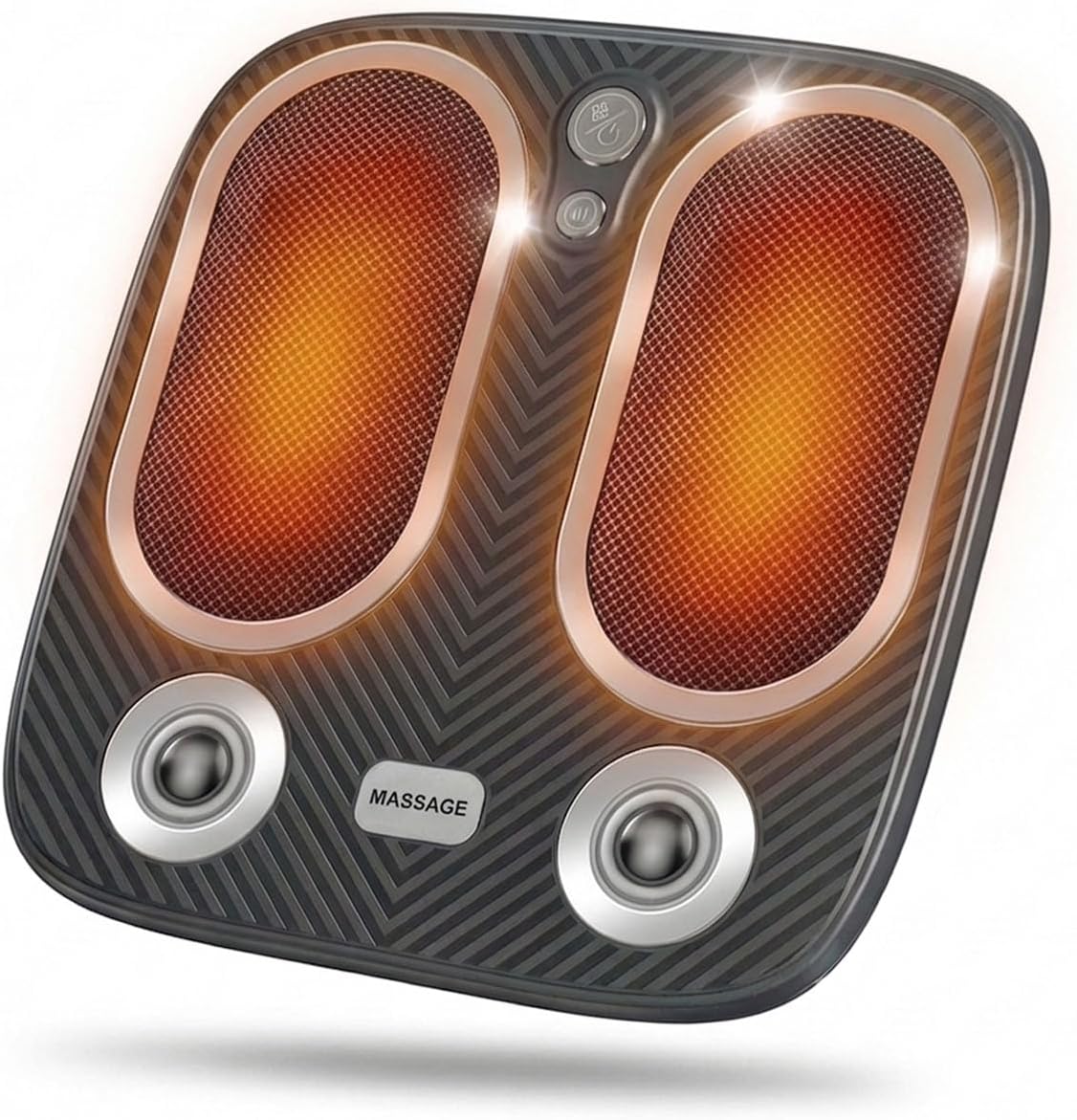 Shiatsu Foot Massager Machine with Heat - Deep Kneading, Air Compression, and Open-Toe Design for Full Foot Pain Relief - 3 Modes & 3 Intensities - Perfect for Home, Office, or Gift