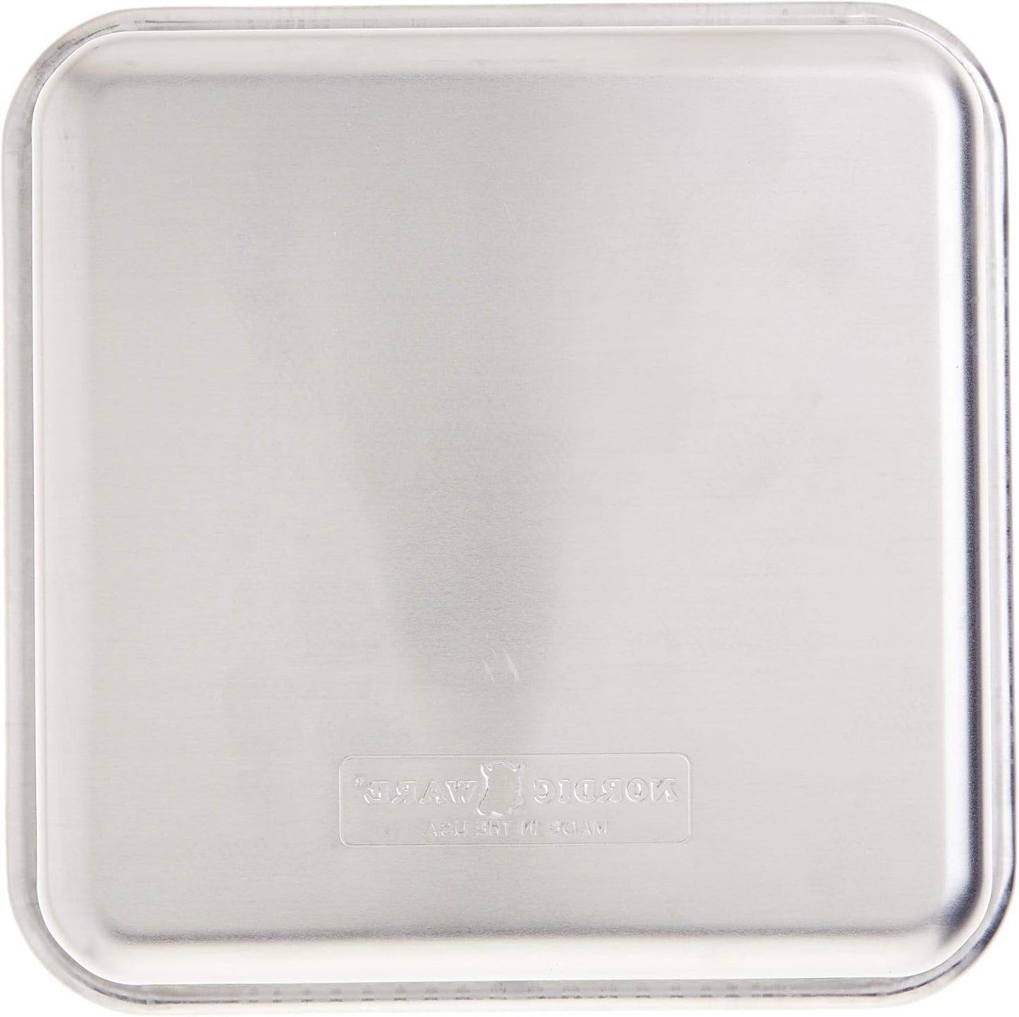 Nordic Ware - 47500 Nordic Ware Naturals Aluminum Commercial 8" x 8" Square Cake Pan, 8 by 8 inches, Silver