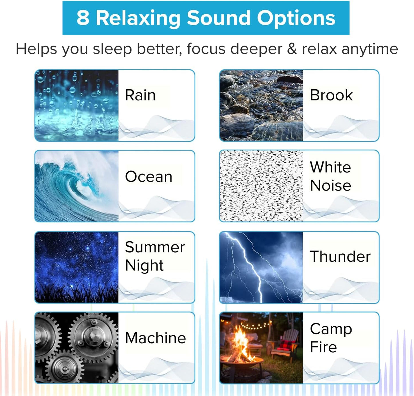 Big Red Rooster White Noise Machine for Sleeping – Baby & Kids Sound Machine with Rain, Nature & Ocean Sounds – Portable Sleep Noise Maker with Timer, Bluetooth & USB/3 AAA Power – Travel & Home Use