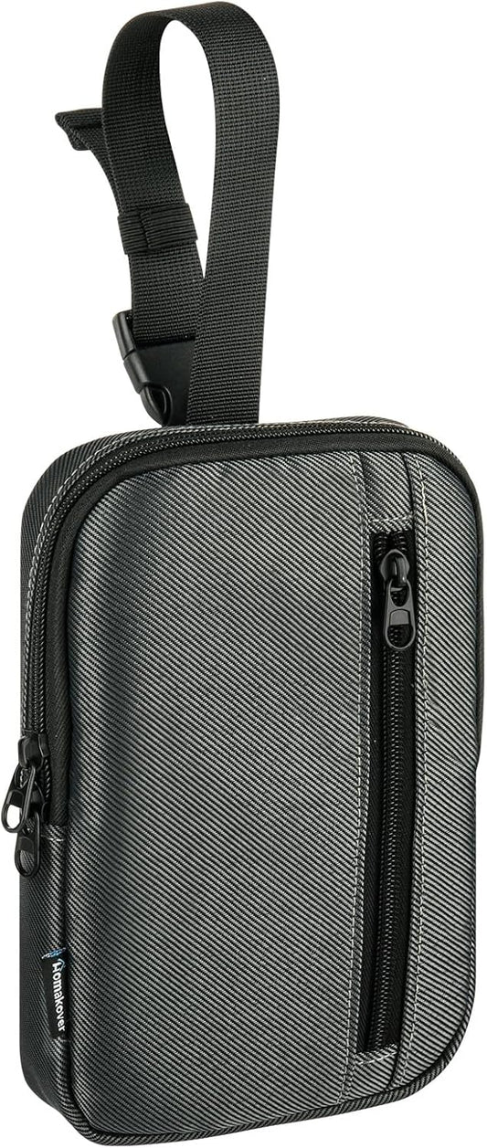 Carrying Case Compatible with Glocusent/ for Vekkia/ for LEDGLE/ for LITOM/ for TSINGREE LED Neck Reading Light Book Light for Reading in Bed, Portable Storage Travel Holder Fits For Accessories