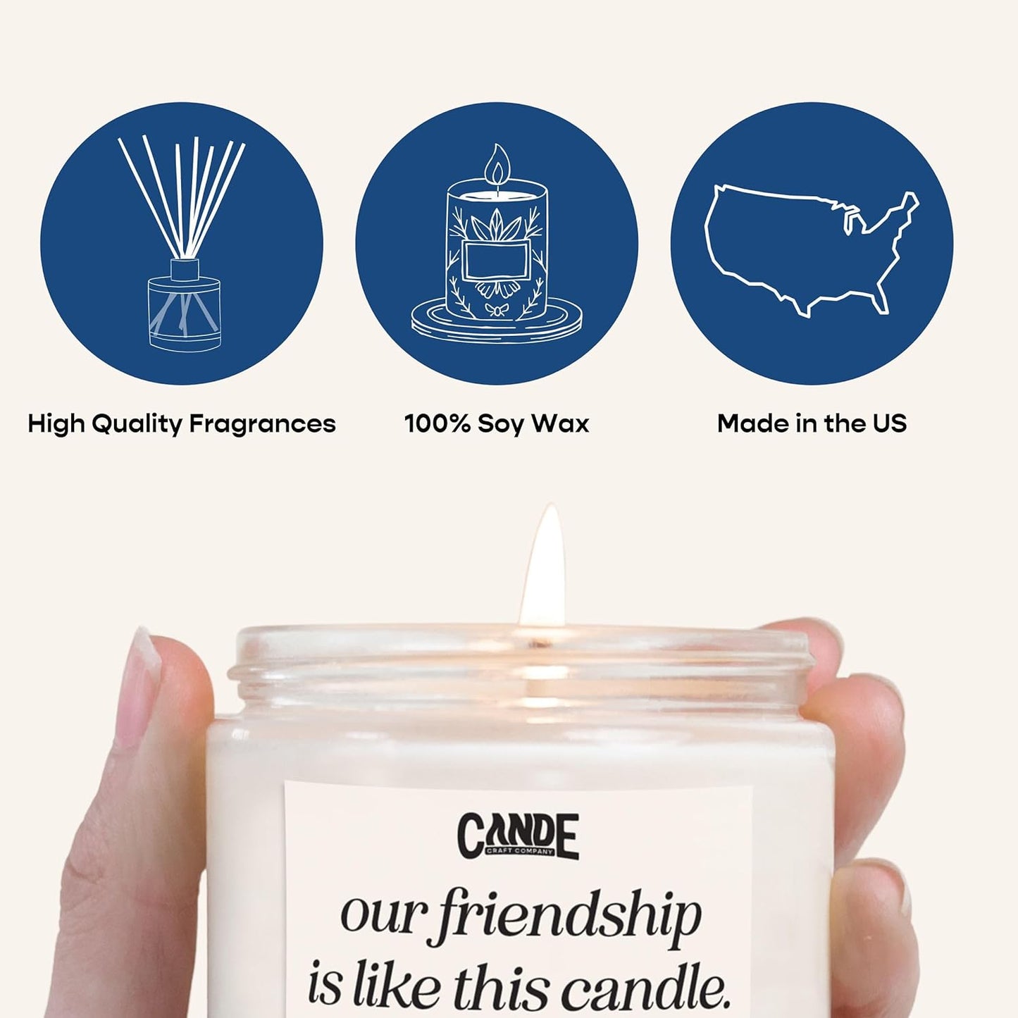 CE Craft Book Themed Scented Candle - Gift for Her, Library Book Lovers' Reading Candle, Bookish Scents for Bibliophiles (Cassian)