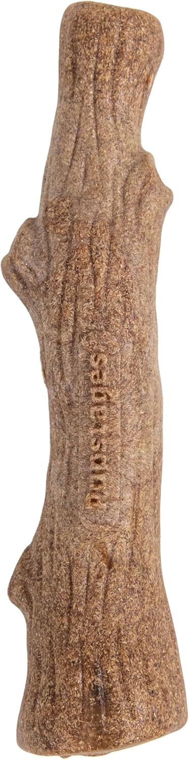 Pupstages Dogwood Dog Chew Toy – Real-Wood Blend, Natural Flavor & Texture, Moderate Chewers, Small, 5.4"