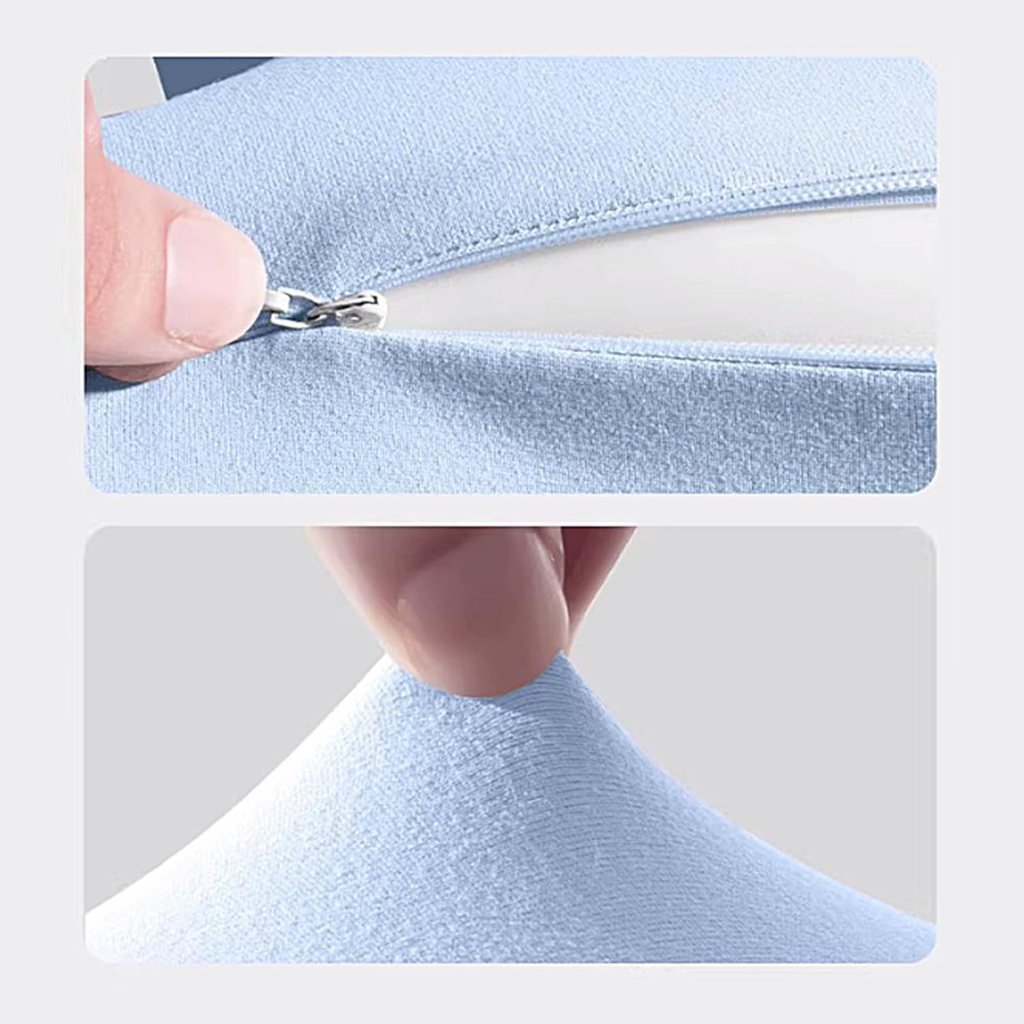 Couples Pillow, Ergonomic Memory Foam Wedge—Leg Raising Cushion for Reading, Sleeping, Yoga, Meditation, and Sofa Lounge Comfort