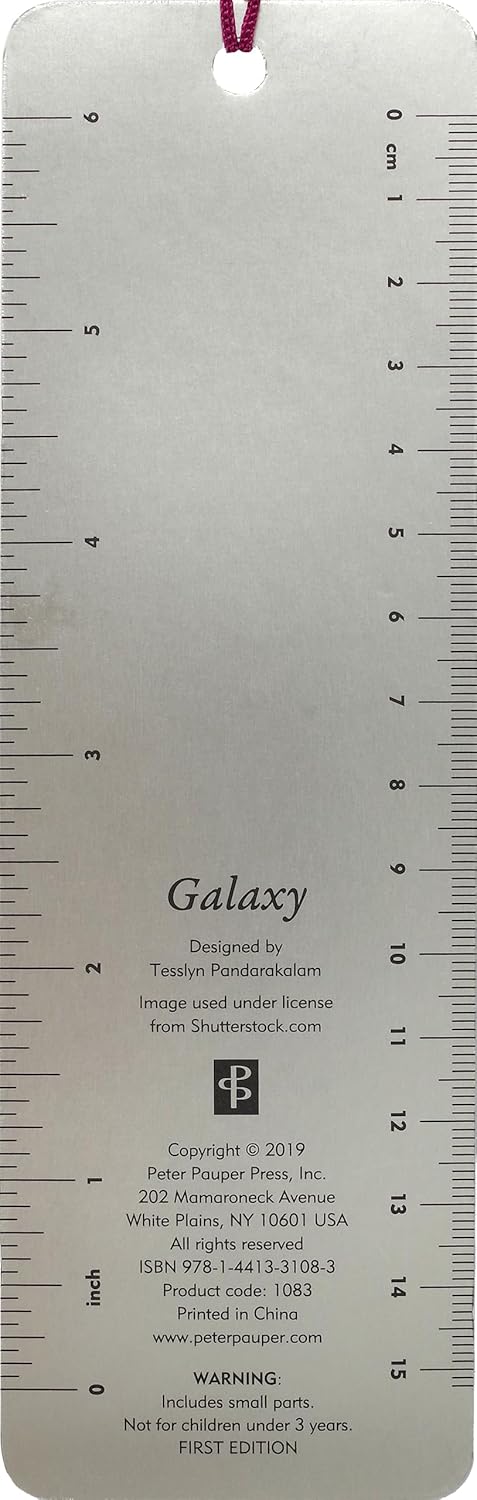 Galaxy Beaded Bookmark