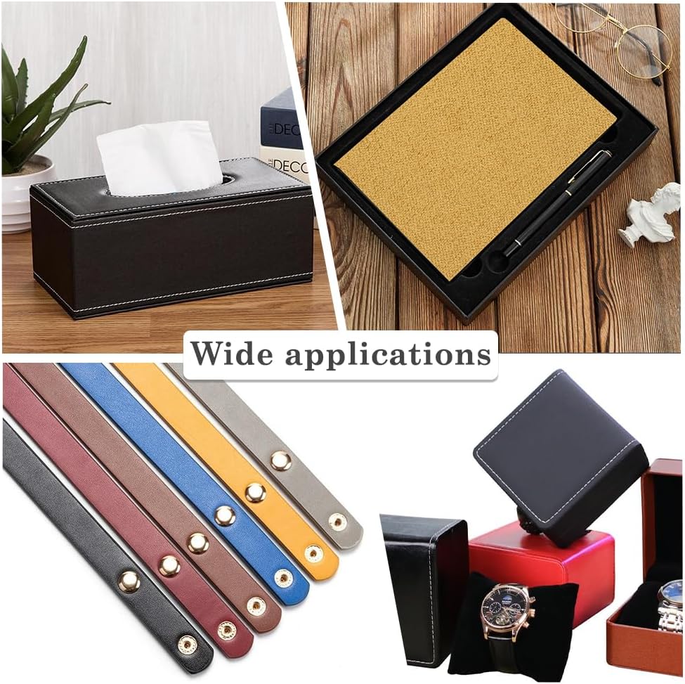 CRASPIRE 51 x 11.8 Suede Book Cloth Gold for A4-A8 Book Binding Fabric Surface Paper Backed Bookcover Album Scrapbooking Archival DIY Covering Protector Bookcloth Bookbinding Supplies