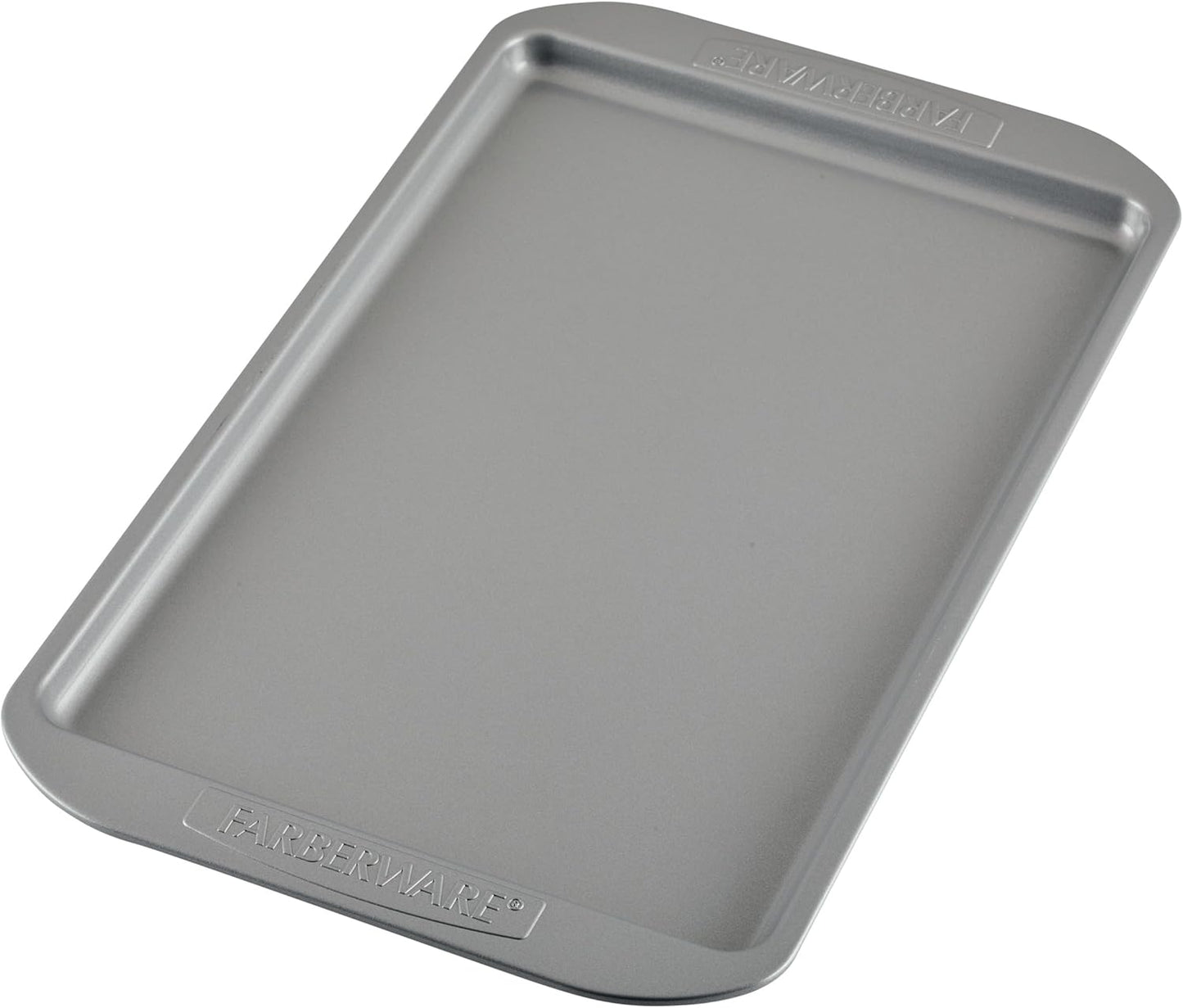 Farberware Nonstick Bakeware 3-Piece Cookie Pan Set, Gray