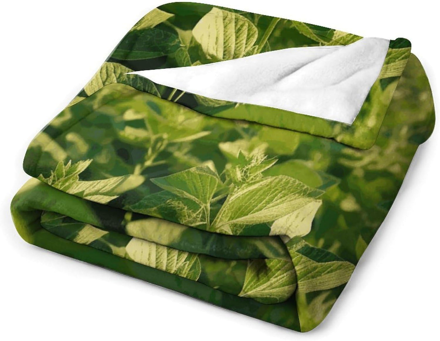 Soybean Field Blanket Super Soft Lightweight Throw Blanket Cute Cozy Warm Bed Blanket Decorative Fuzzy Blanket All-Season Home Decor Gift for Sofa Couch Living Room 60"*80"（150 * 200cm）