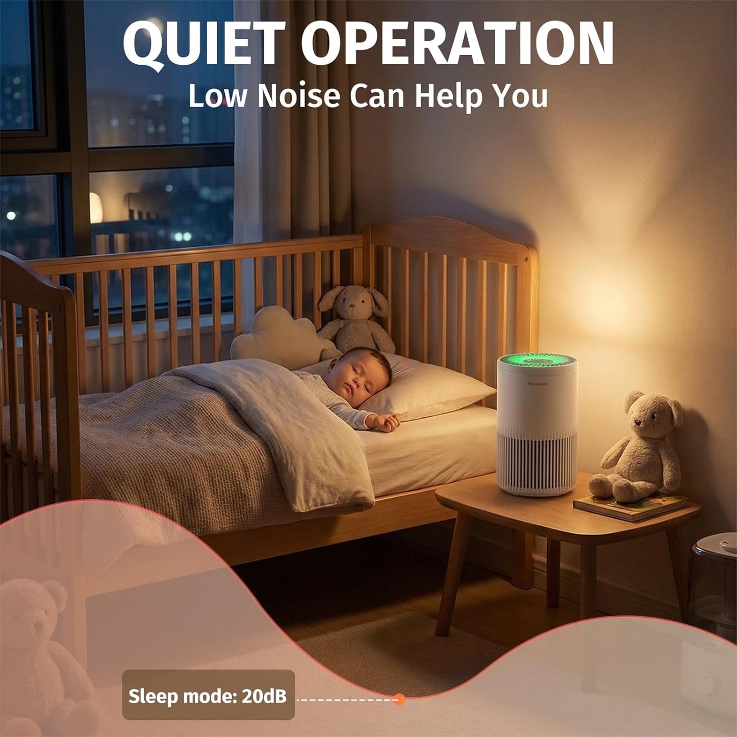 Air Purifiers for Bedroom Home, Air Purifier with PM 2.5 Air Quality Monitor Cover Up to 1235 Ft², Air Filter Cleaner with 5 mode Light, Sleep Mode, Timer, Fragrance Sponge for Smoke, Odor, Dander