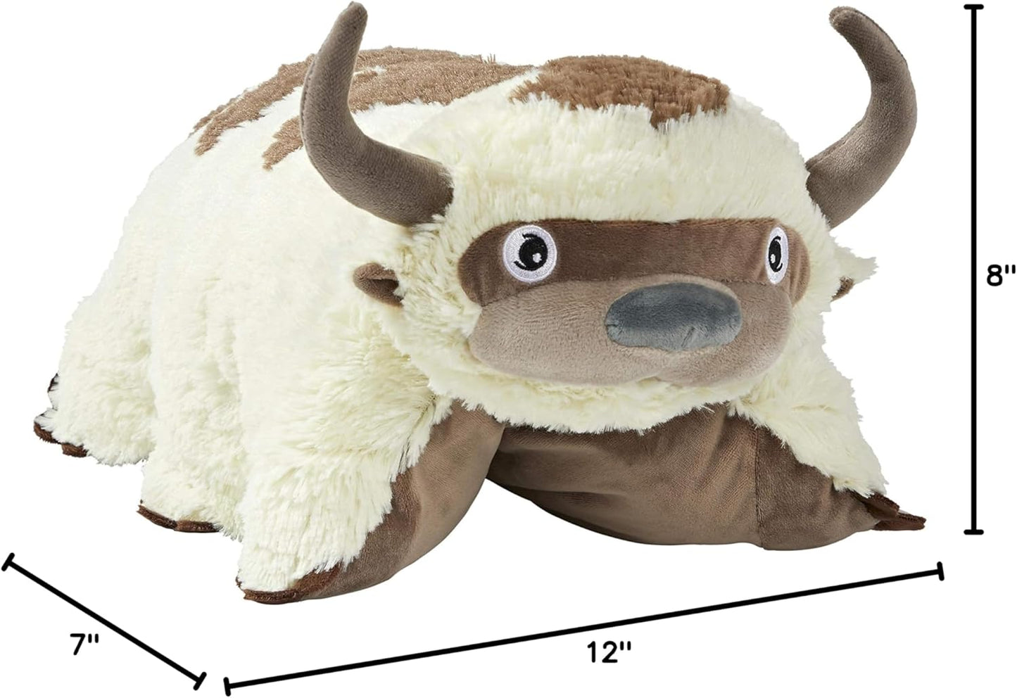Pillow Pets 16 inch Appa Stuffed Animal, Nickelodeon Avatar The Last Airbender Plush Toy, Gifts for Kids