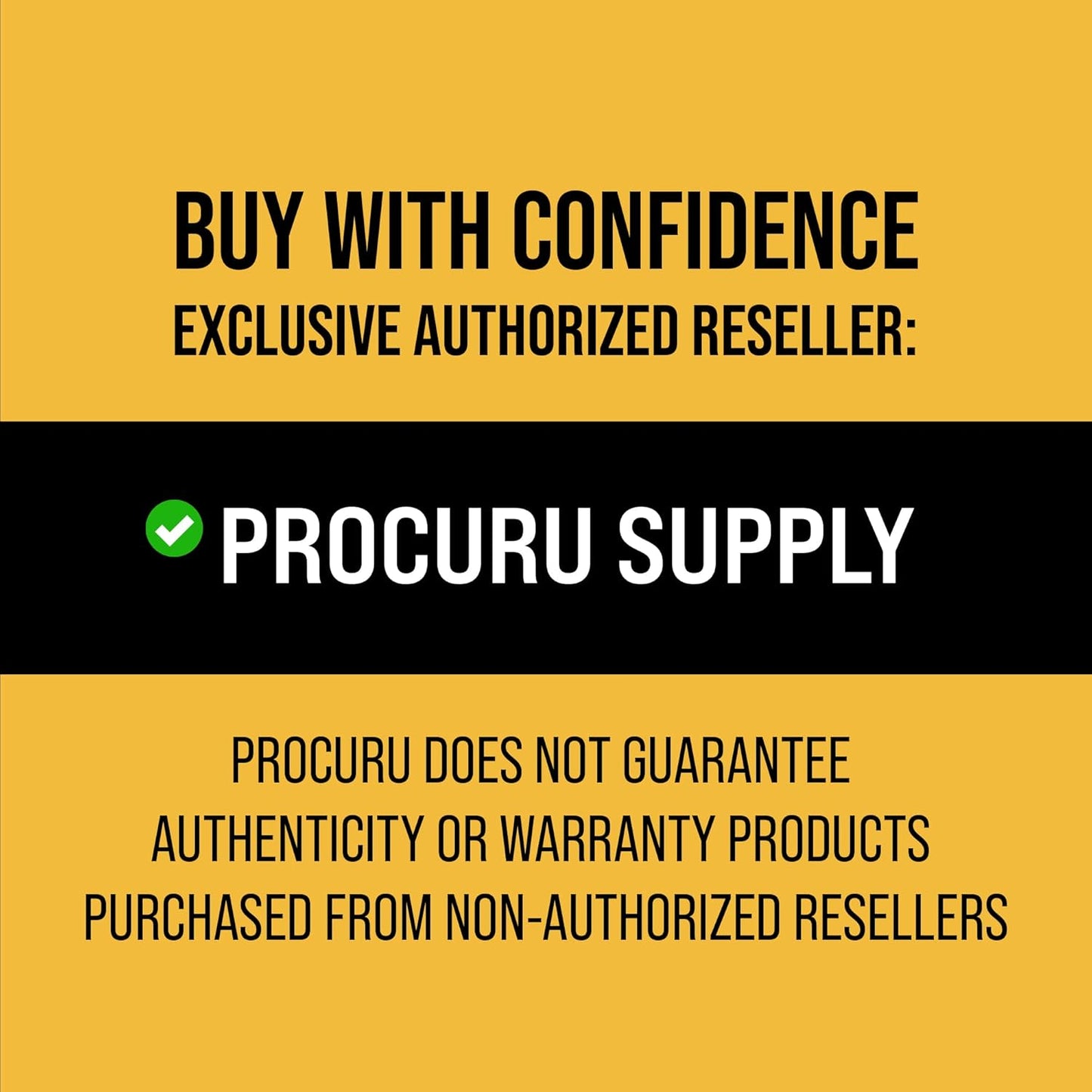 [10-Pack] PROCURU 16-Inch x 3/8" Comp x 1/2" FIP Faucet Hose Connector, Stainless Steel Braided Supply Line, Certified Safe (9SF16-10P)