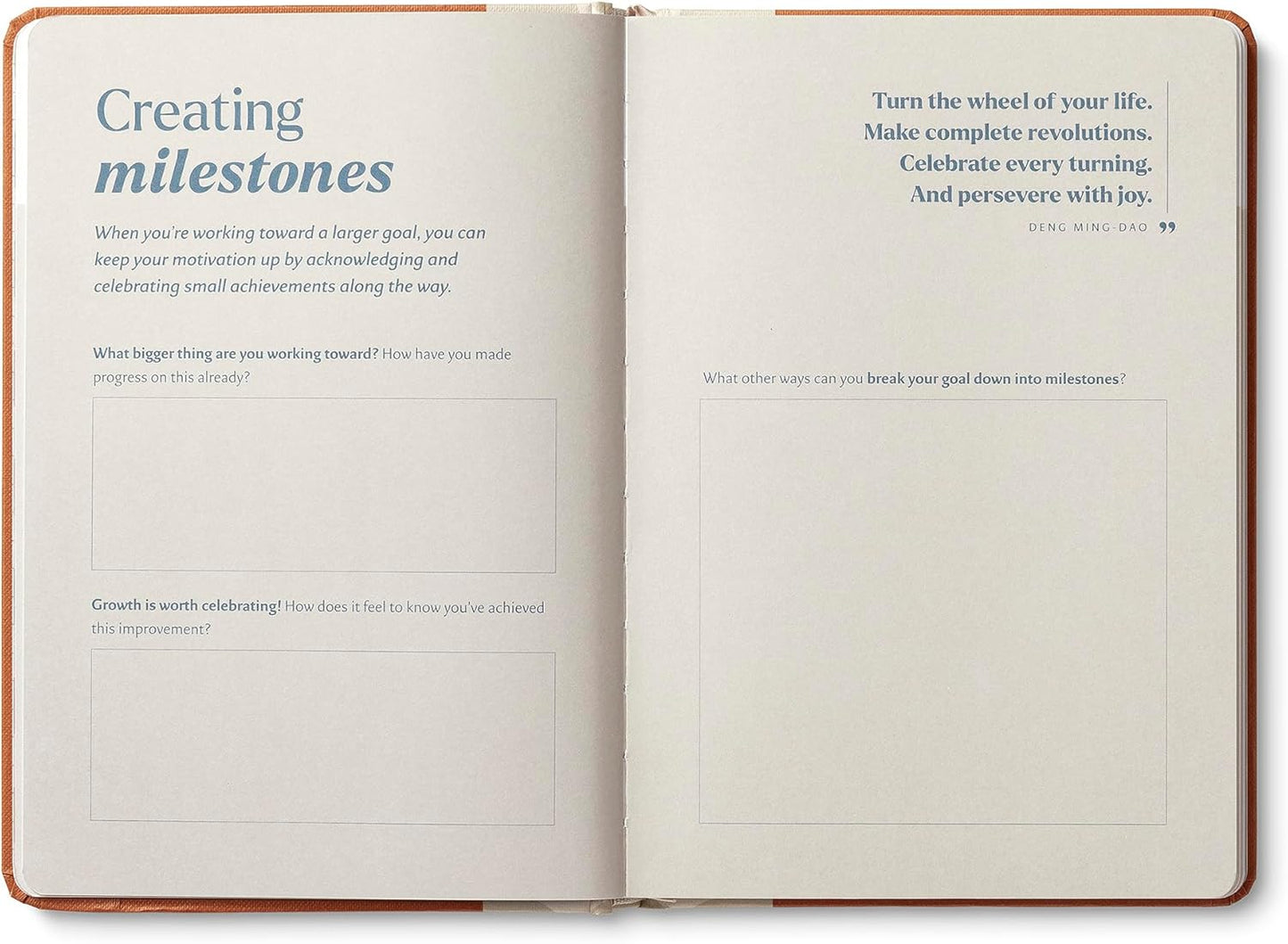 Compendium – Intention Every Day Guided Journal: A Daily Practice for Purpose and Clarity – A 5-Minute a Day Personal Growth Notebook – An Inspiring Daily Journal for Forming New Habits