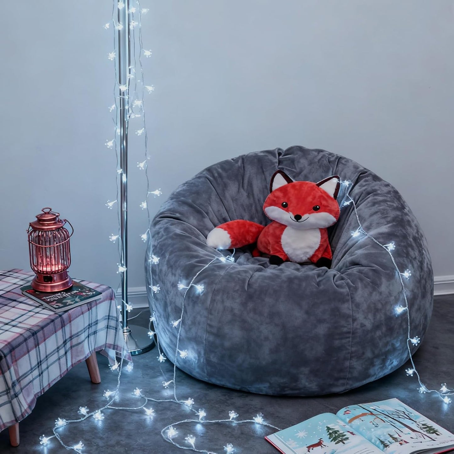 Fairy Cool White Flower String Lights, 33ft 100 LED Plug in 8 Lighting Mode Cherry Blossom Indoor Wall Ceiling Window Decorations, Aesthetic Lamp Decor for Christmas Holiday Easter Bed Room